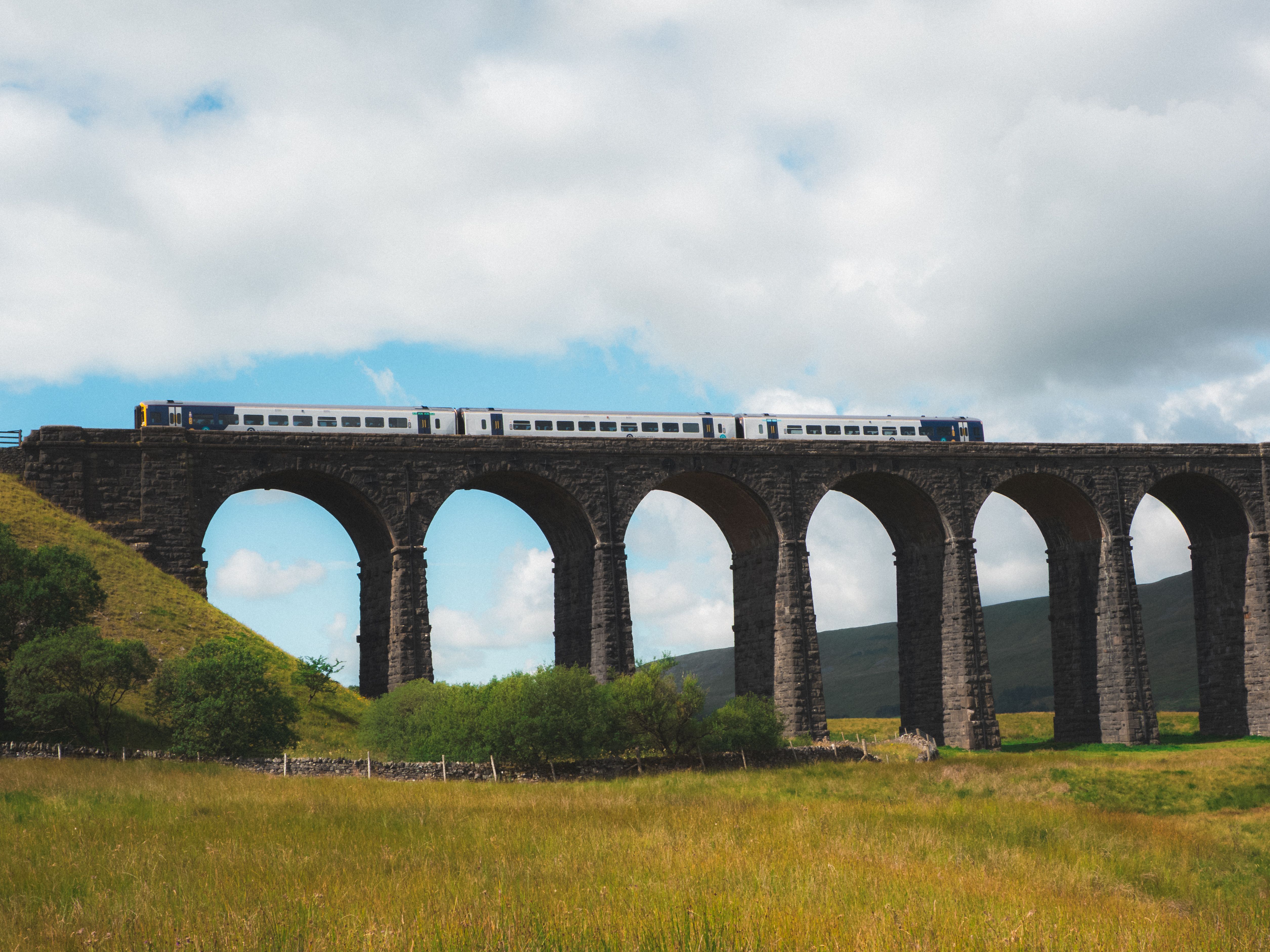 Wiadukt Ribblehead i linia Settle-Carlisle
