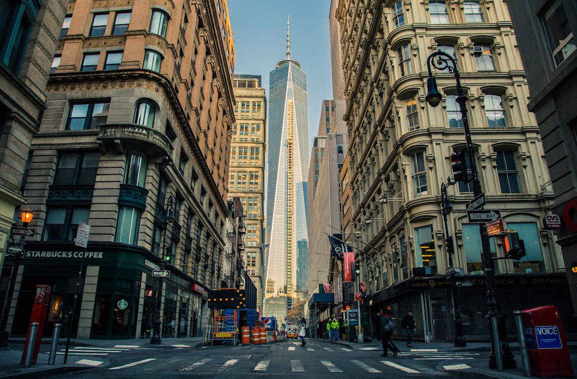 Glass Walled Building Low Angle Photography