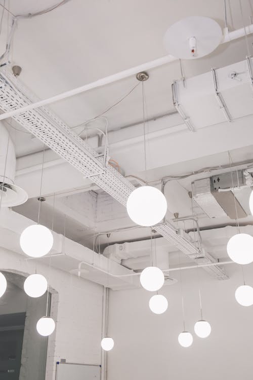 Light Fixtures in Office