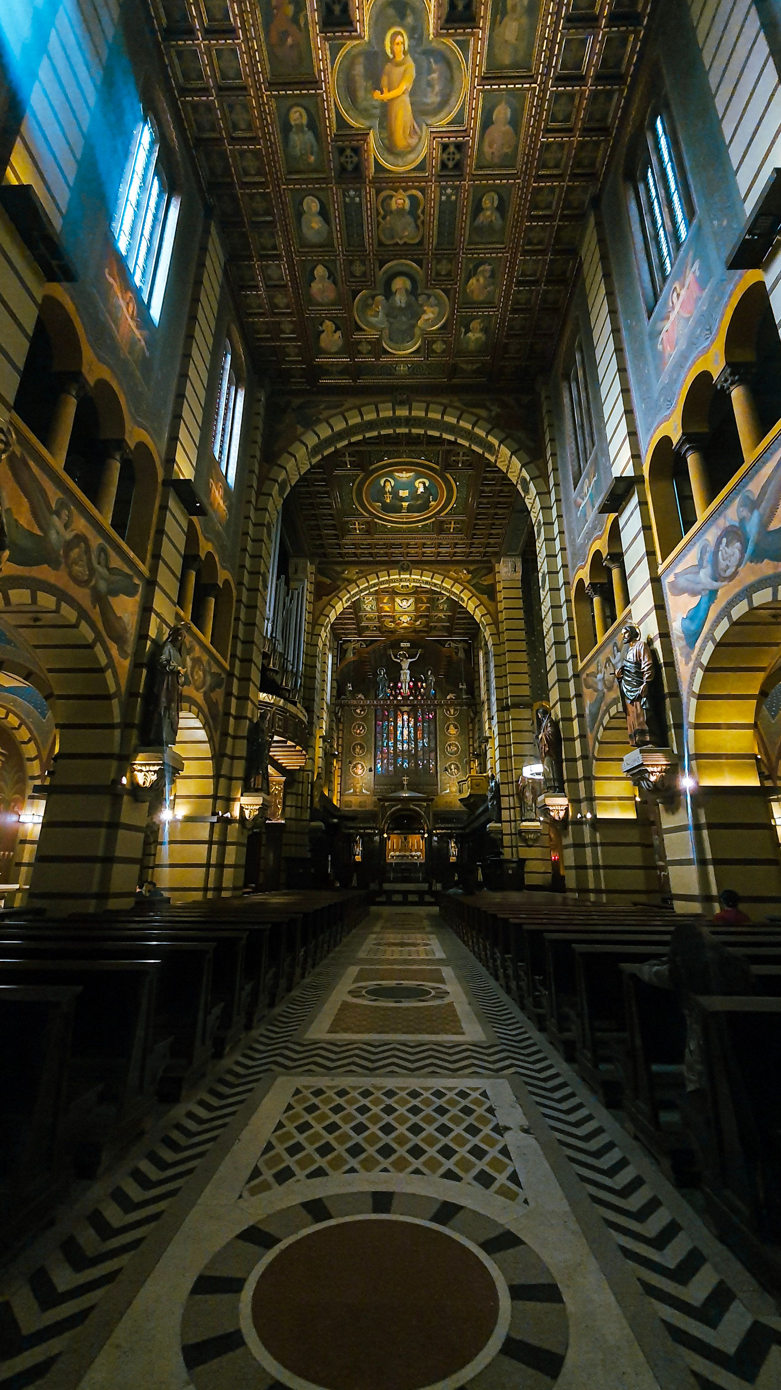 Intricate Interior of Saint Benedict Monastery · Free Stock Photo