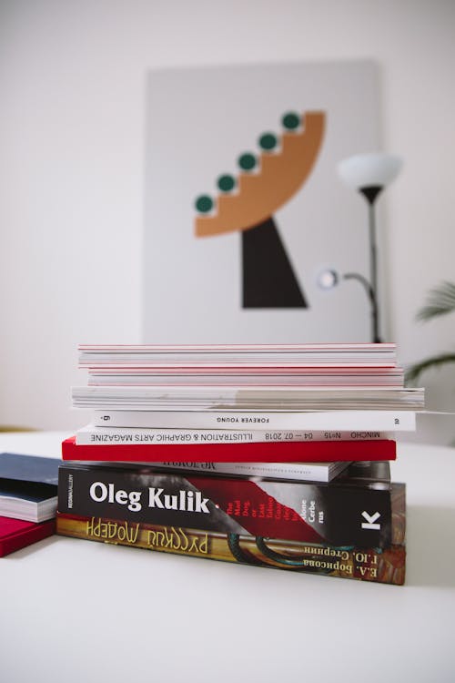 Books on Table