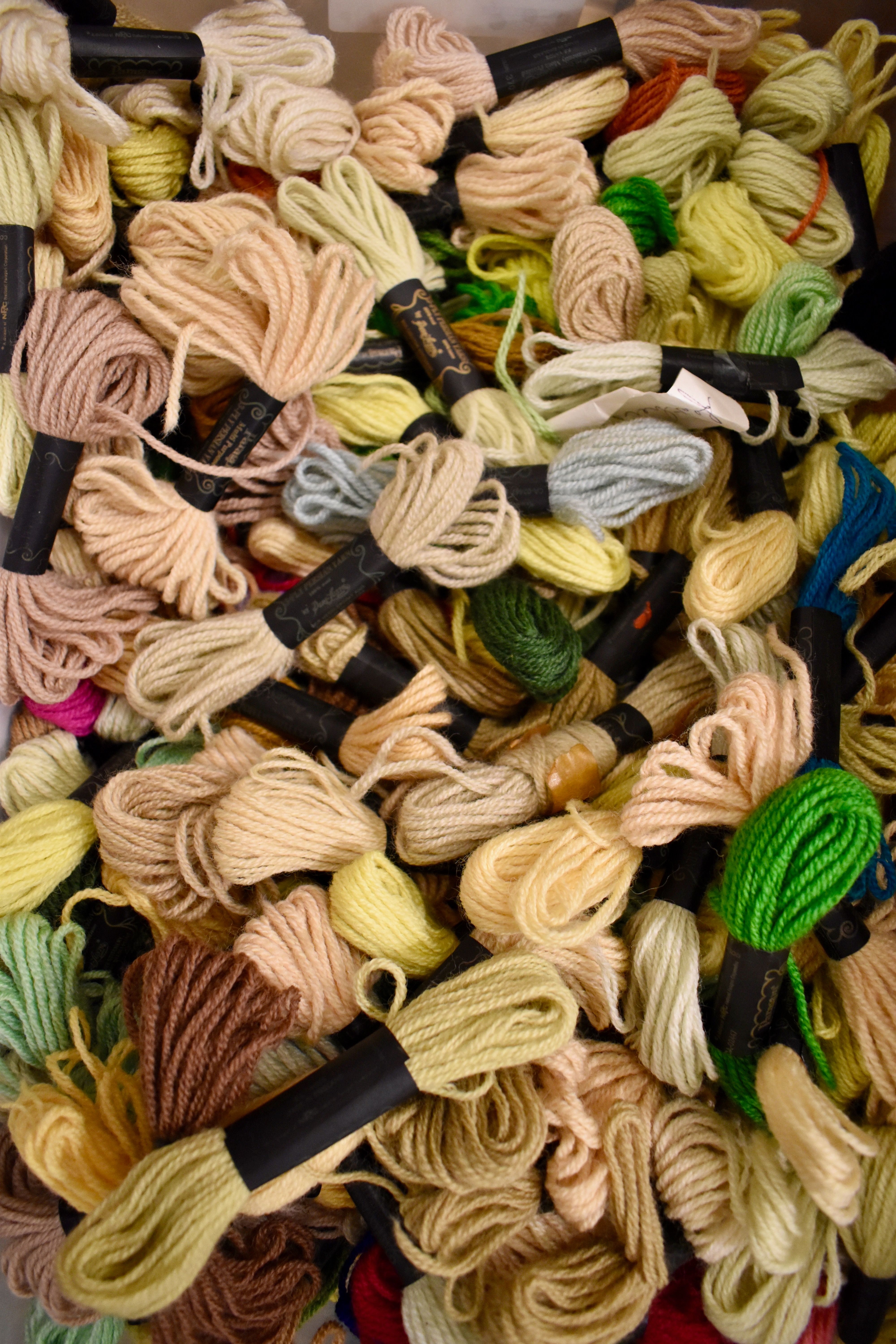 Colorful Yarn Threads for Arts and Crafts · Free Stock Photo