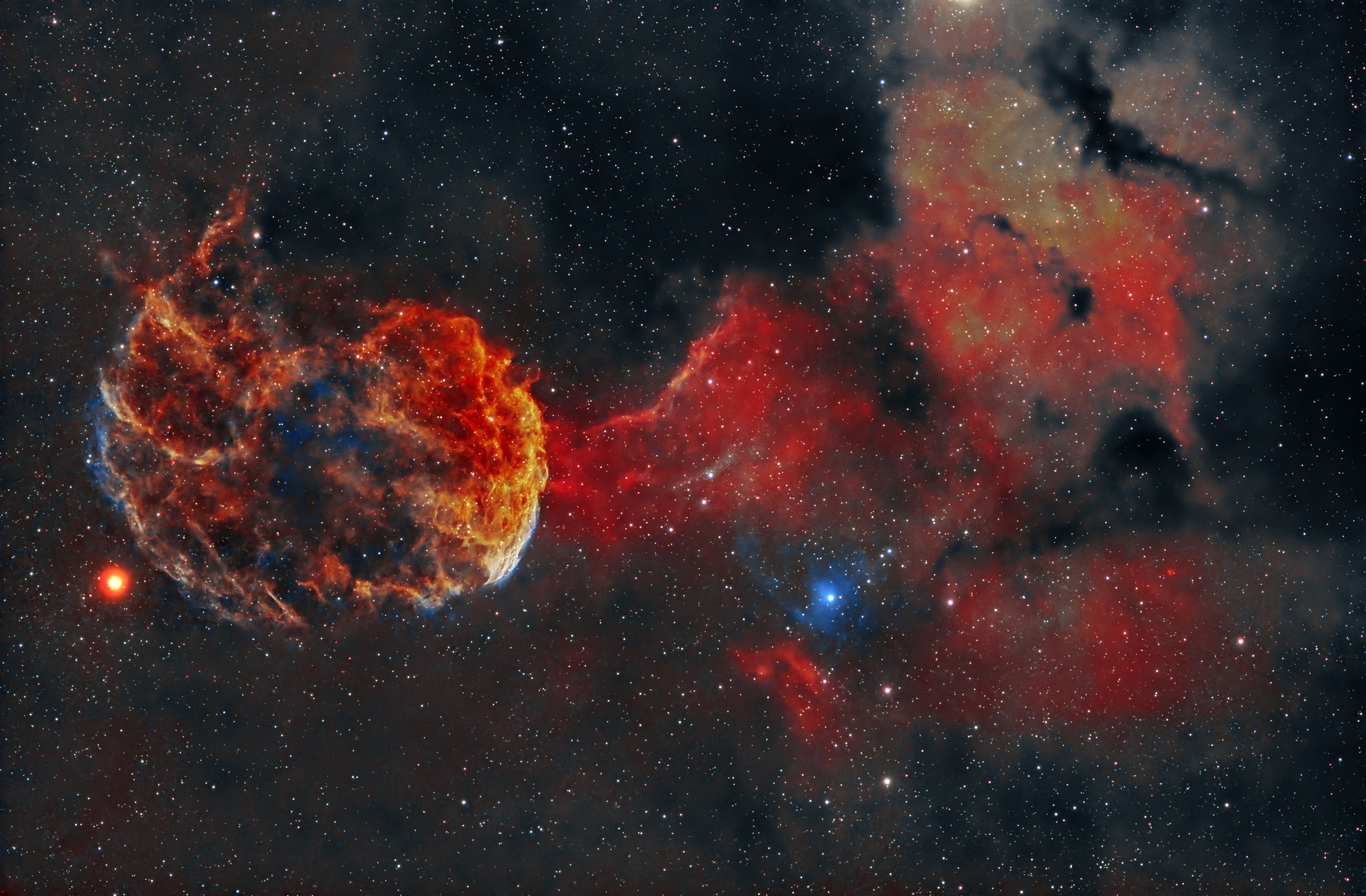 Supernova explosion simulation — Curiosidades