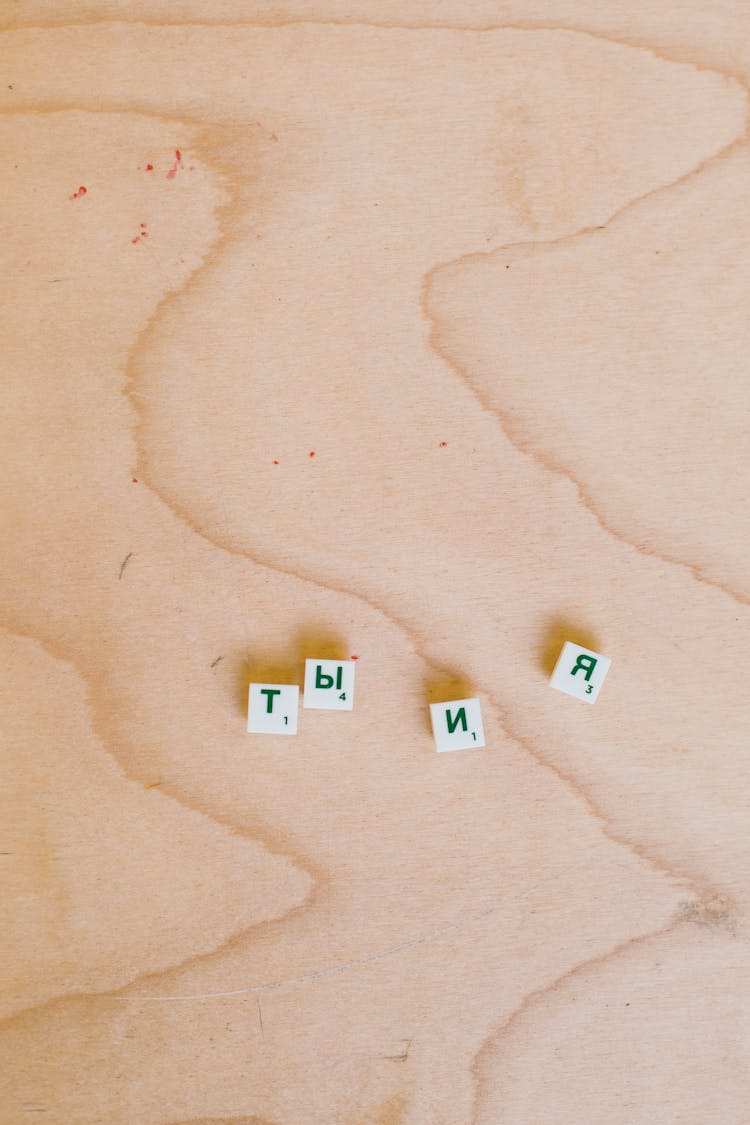 Photo Of Scrabble Pieces 