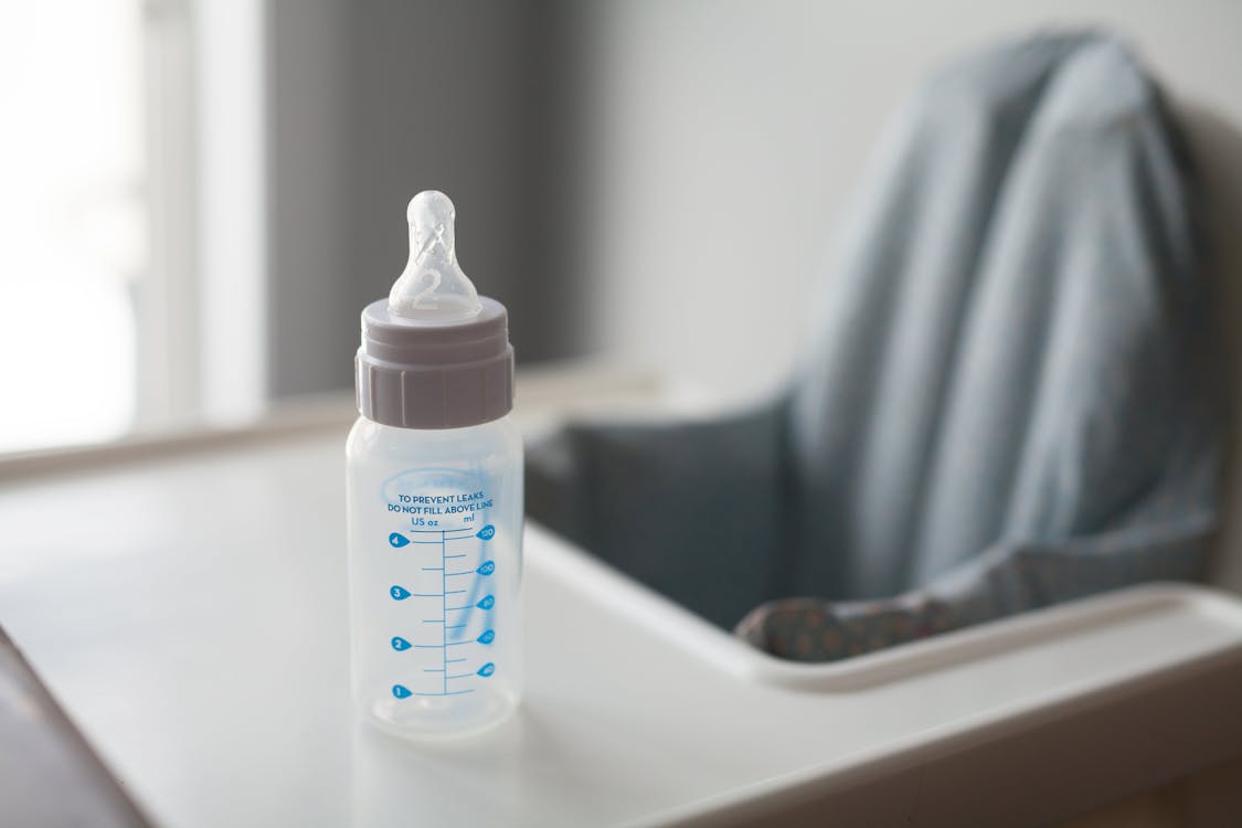 Feeding Bottle on Table