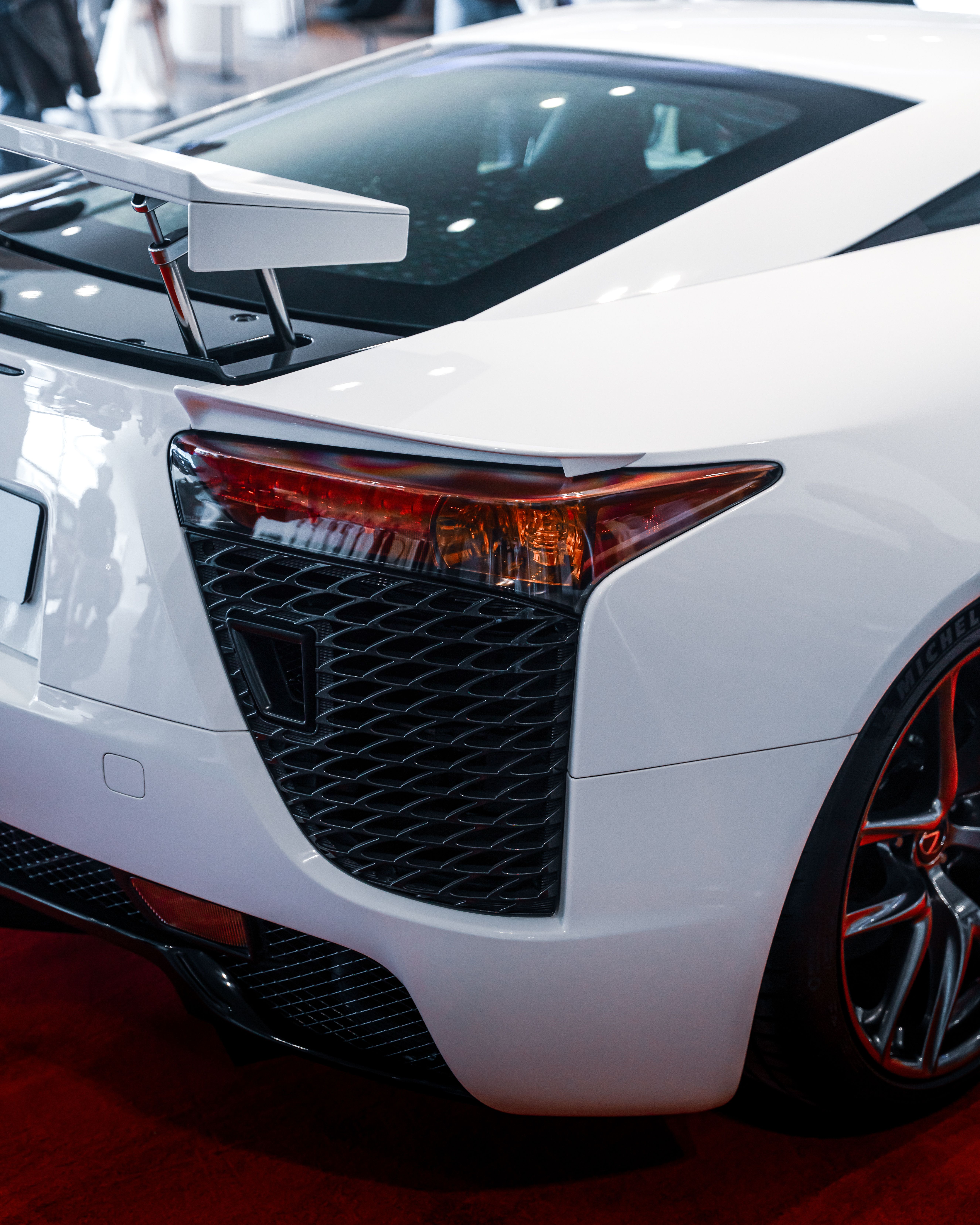 Lexus LFA Front View in Studio Lighting · Free Stock Photo