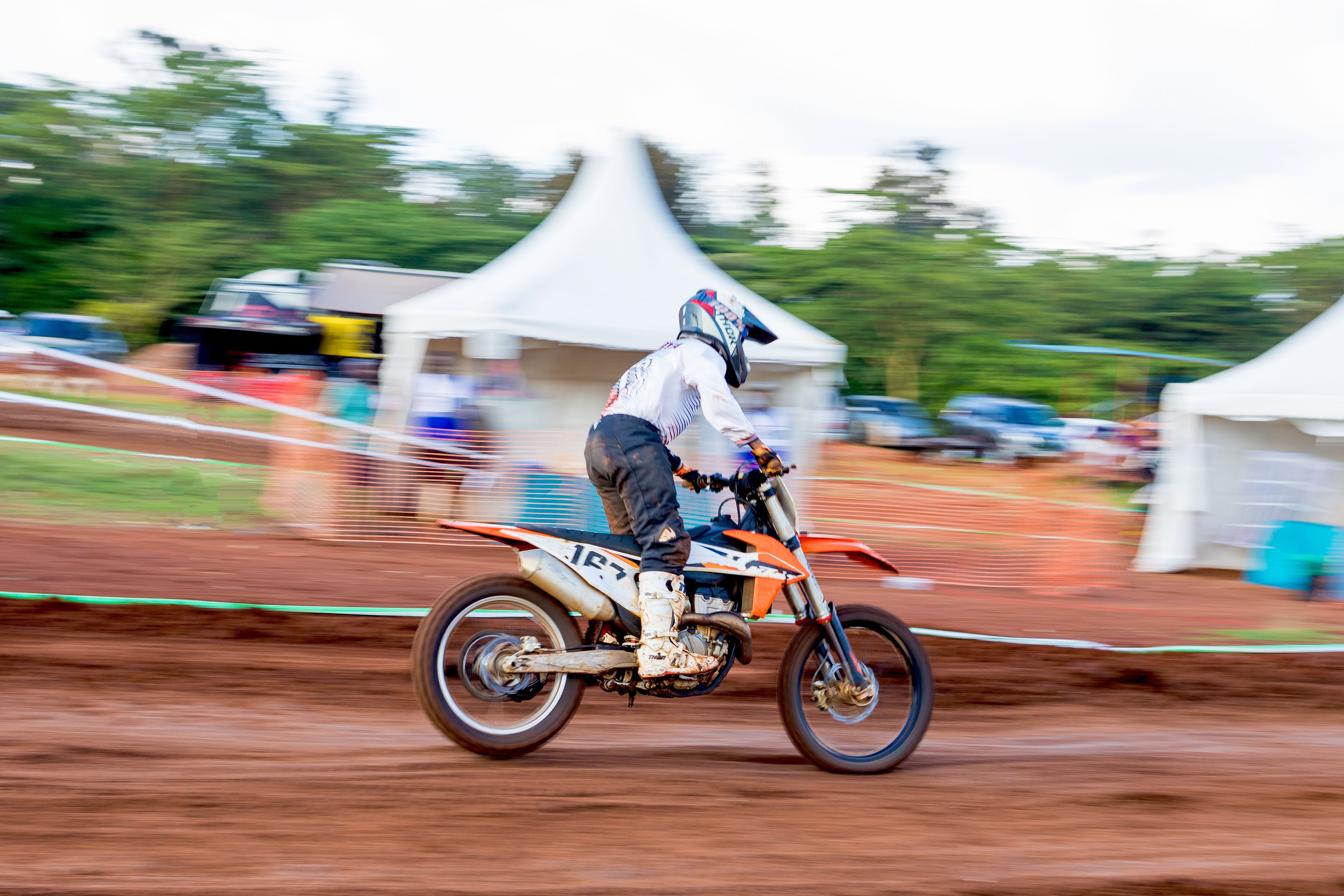 Exciting Motorcross Rider in Action at Event · Free Stock Photo