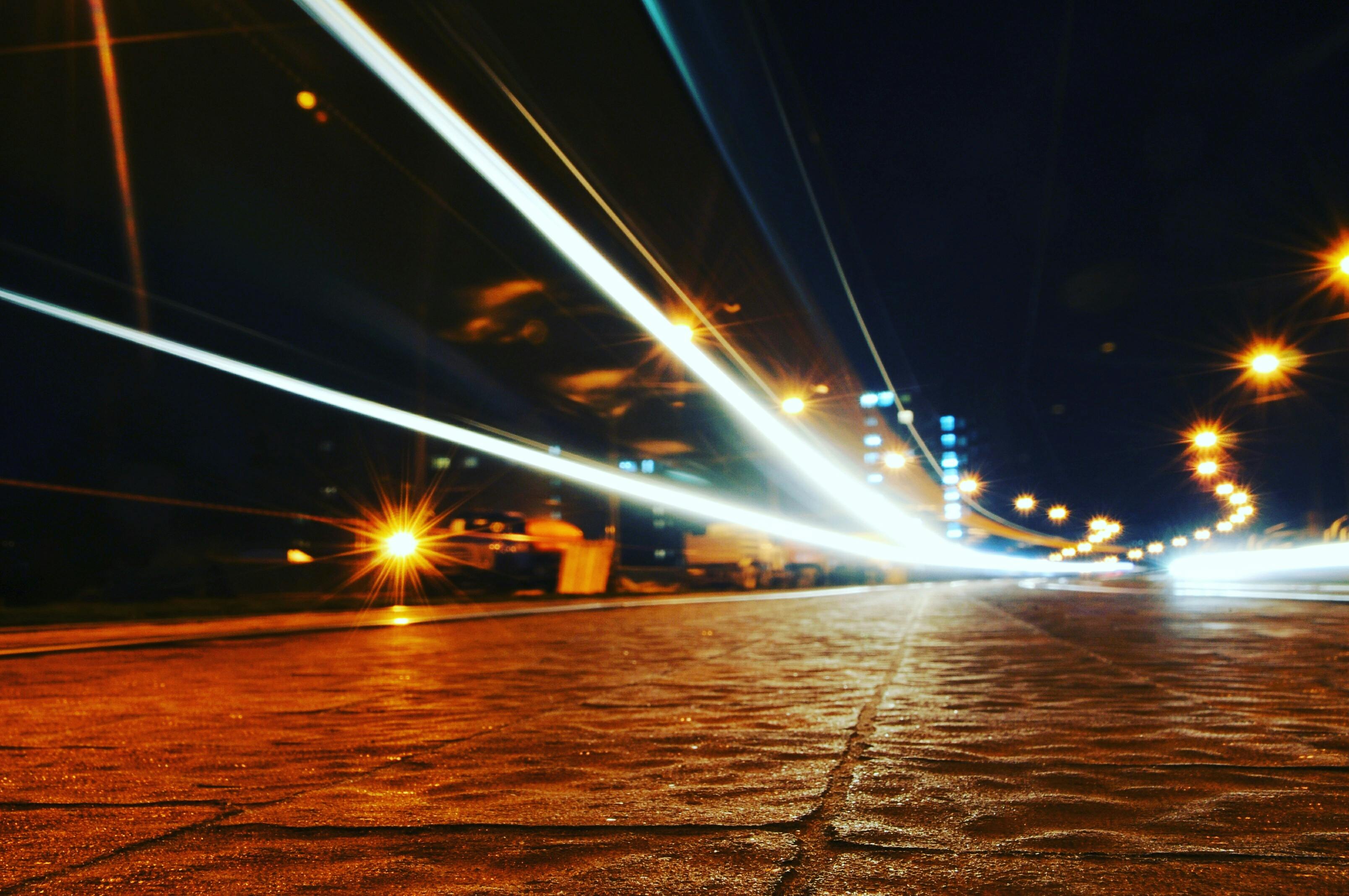 Free stock photo of car lights, light, night