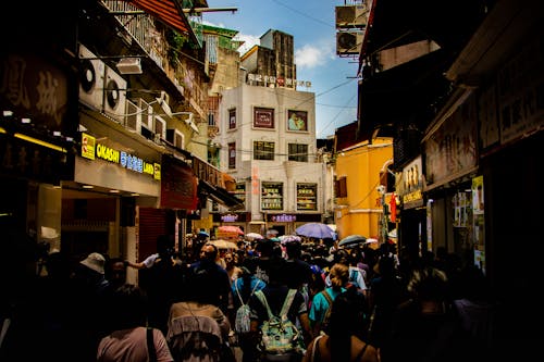 Fotobanka s bezplatnými fotkami na tému centrum mesta, Hongkong, makao