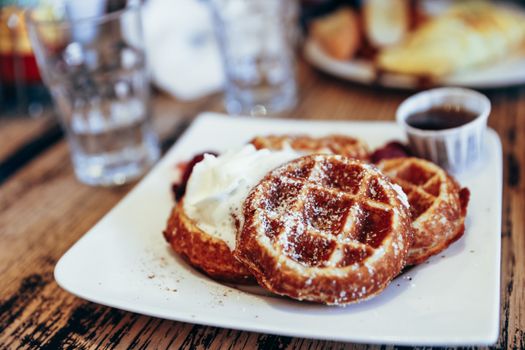Maple Maple Flavored Waffle