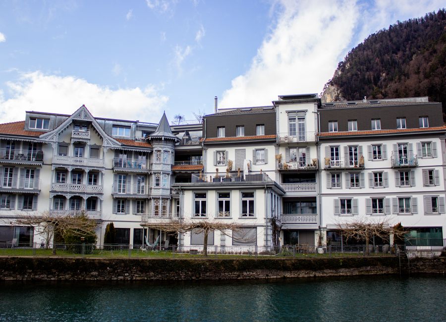 Interlaken, Switzerland — streets and everyday scenes · stay connected with a Interlaken eSIM from My Holiday SIM