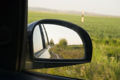 Free stock photo of car, grass, mirror Stock Photo