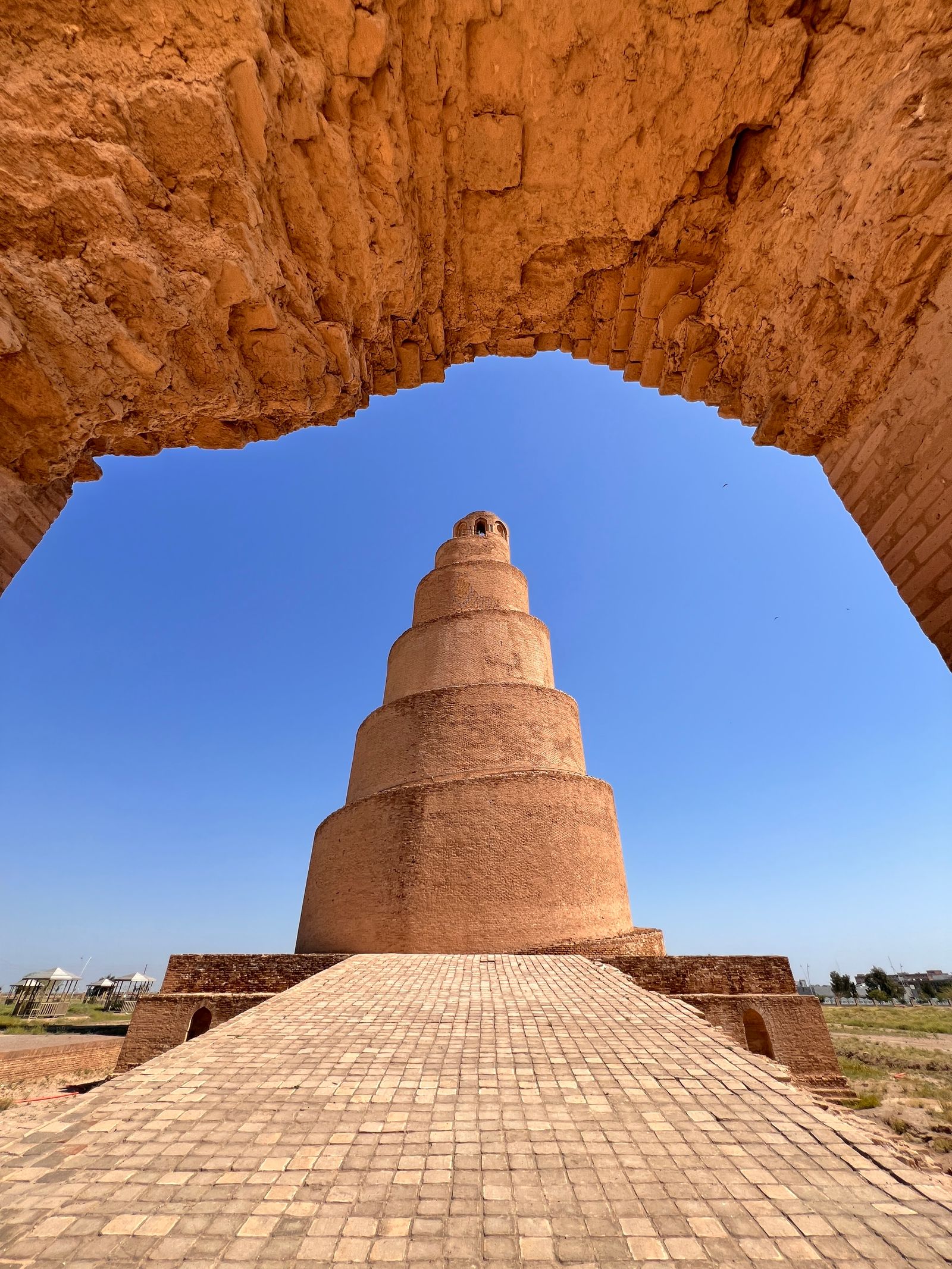 Minarett Malwiya in Samarra — Irak Reise
