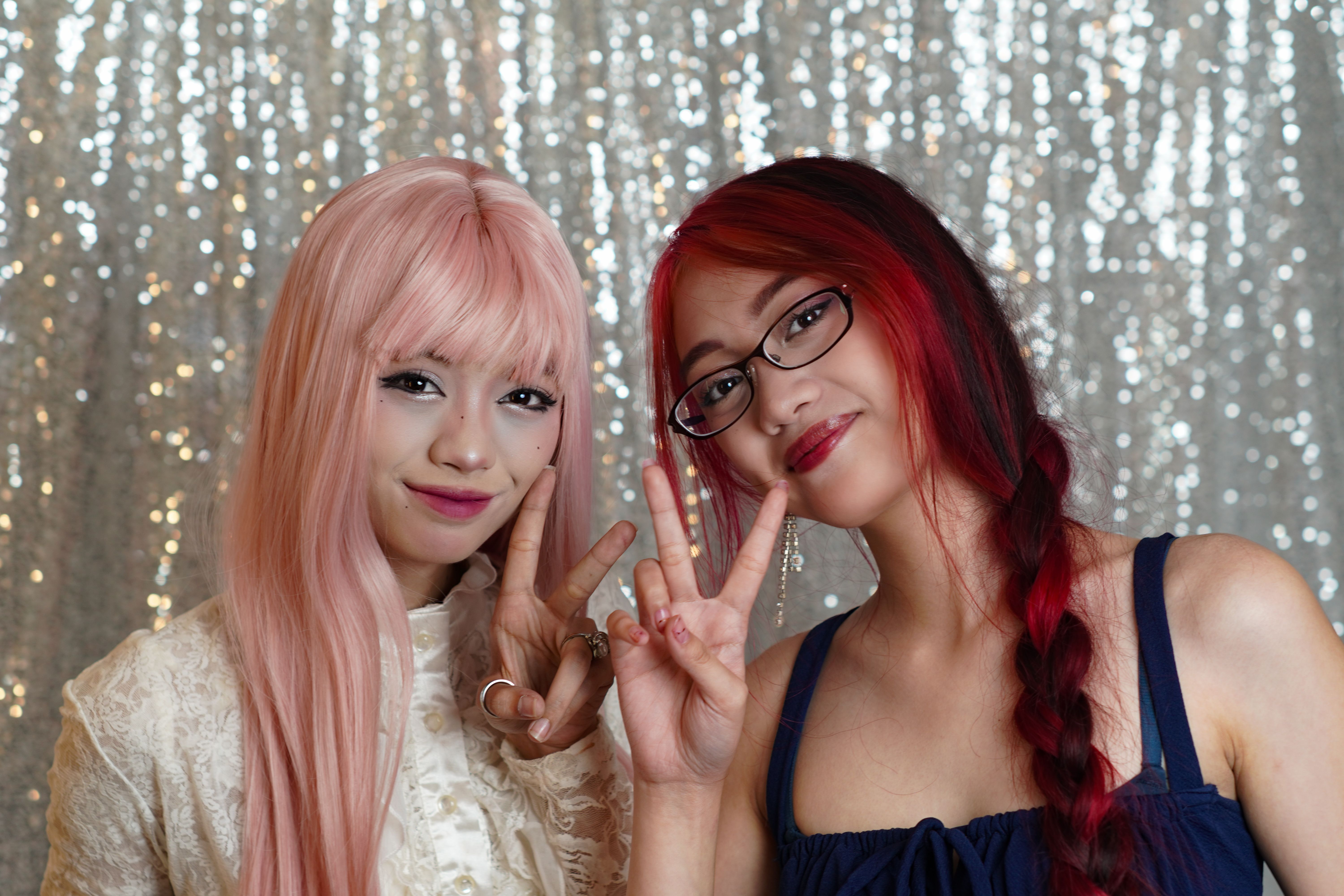 Social share photo booth at a Conroe community or corporate event