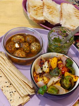 Labneh Balls in Oil
