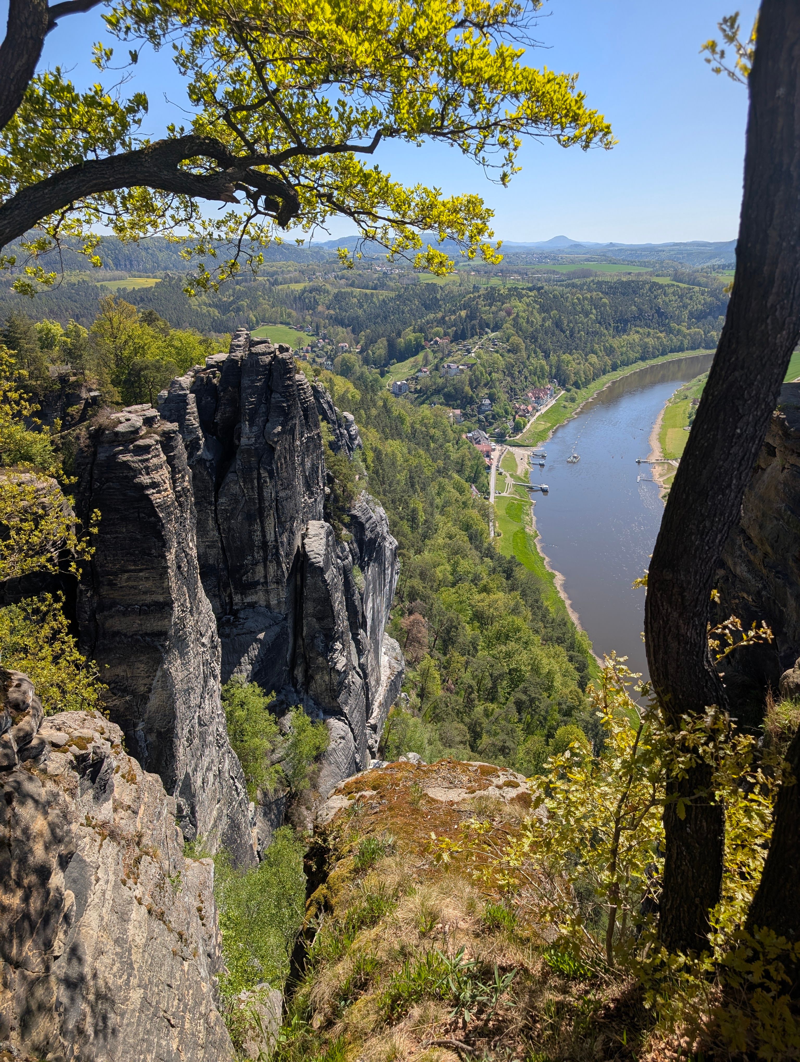 Stunning view of Bastei rock formation in Germany · Free Stock Photo