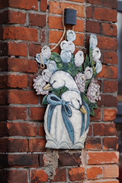 Gzhel blue ceramics