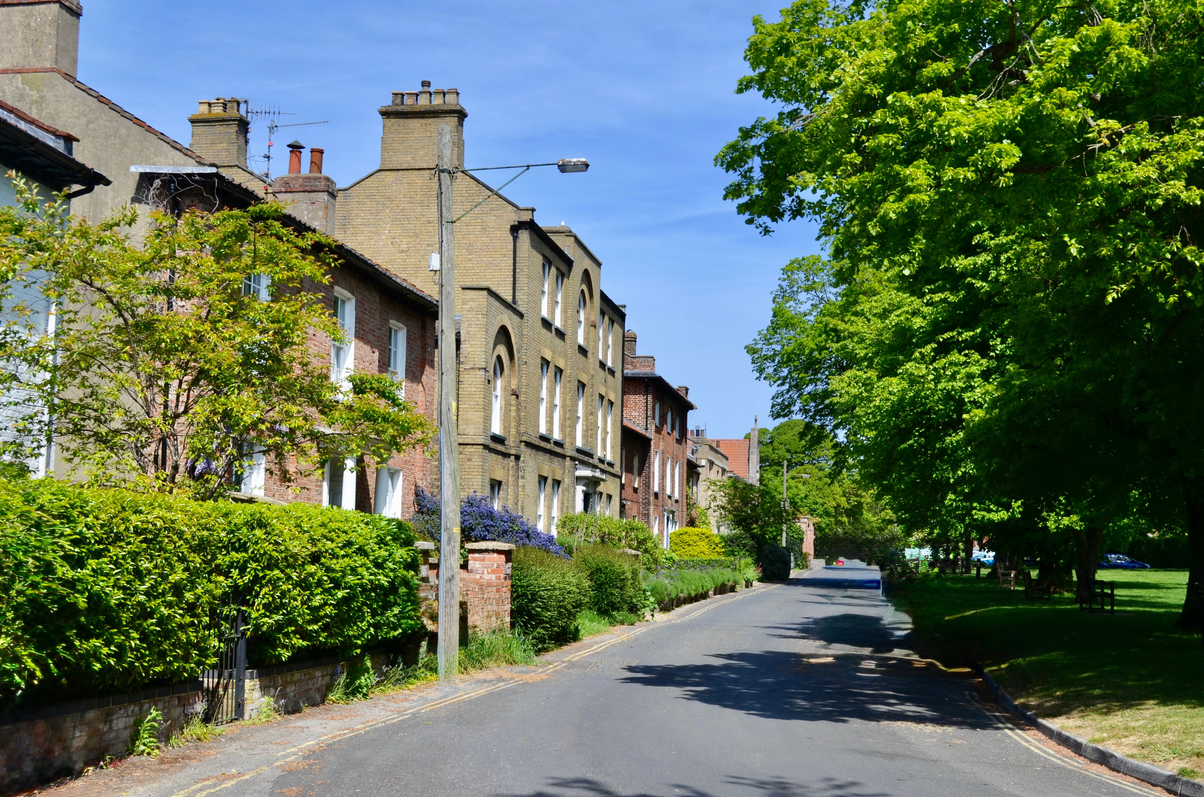 Walk the village's big-house streets