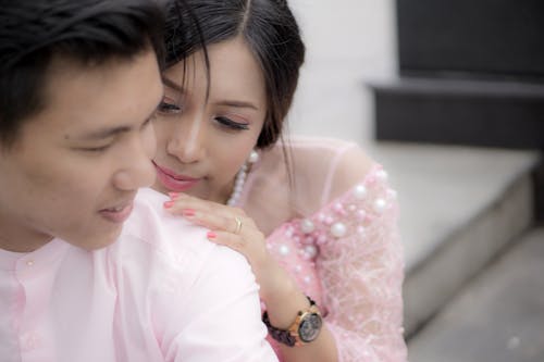 Gratis stockfoto met Aziatisch stel, bruiloft, gedeeld doel