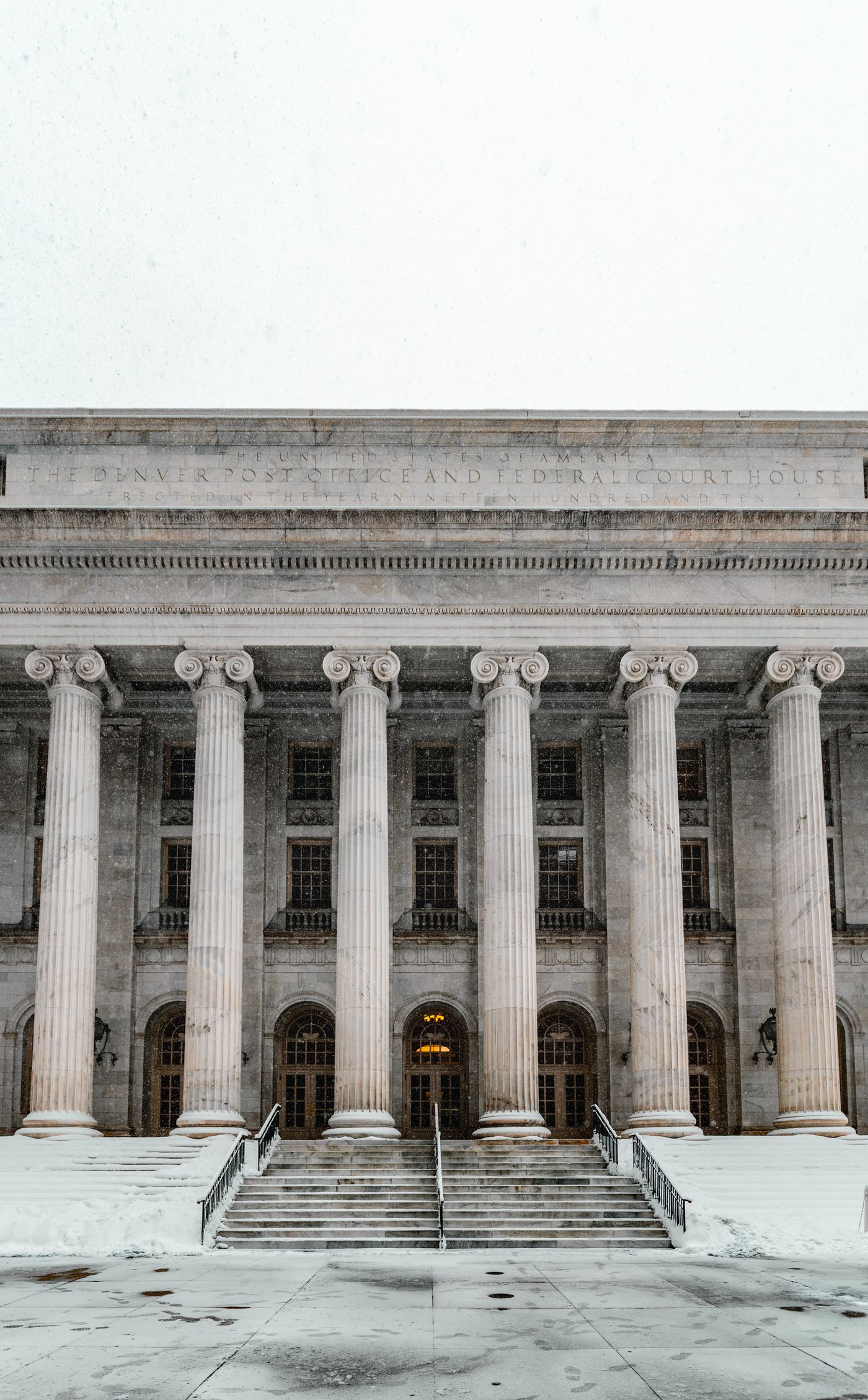 Columned government building