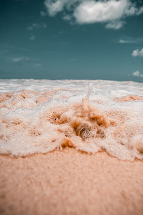 無料 ビーチのピンクの砂 写真素材
