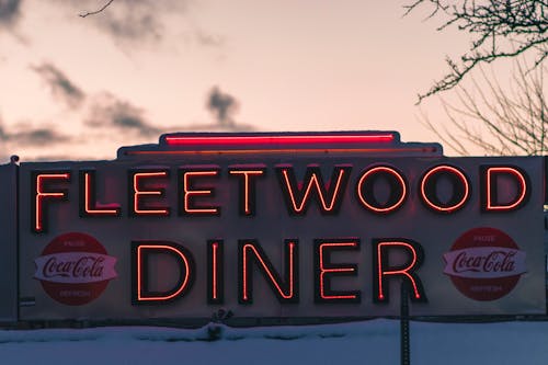 Fotos de stock gratuitas de cena, invierno, neón