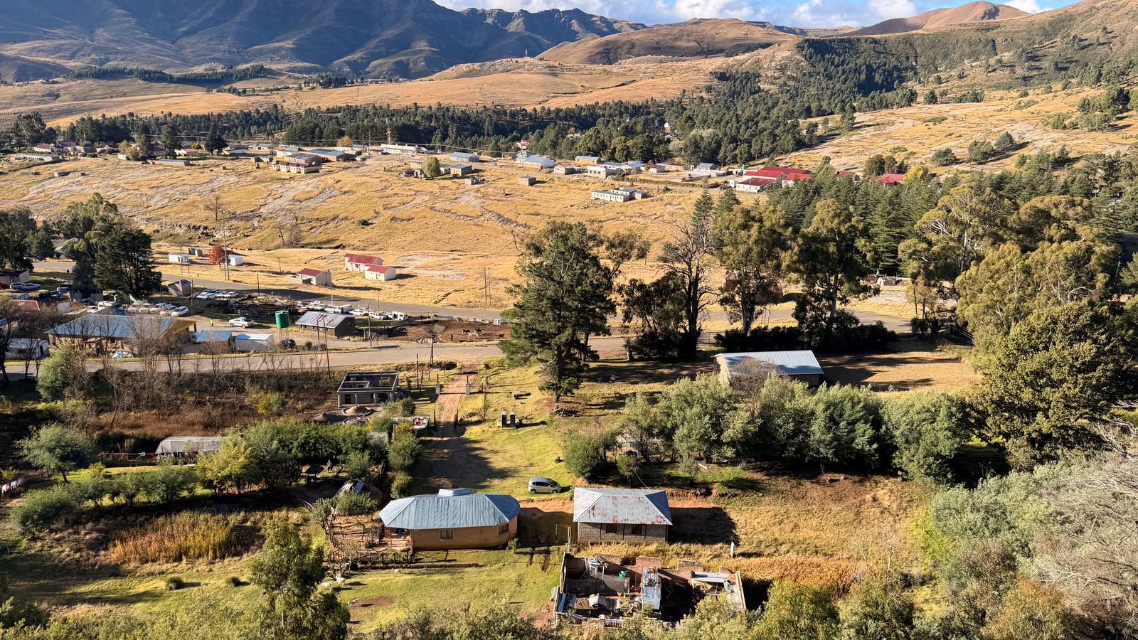 Lesotho s mountain village
