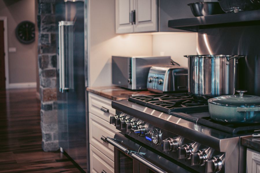Professional-grade kitchen appliance installation in Coto de Caza estate home