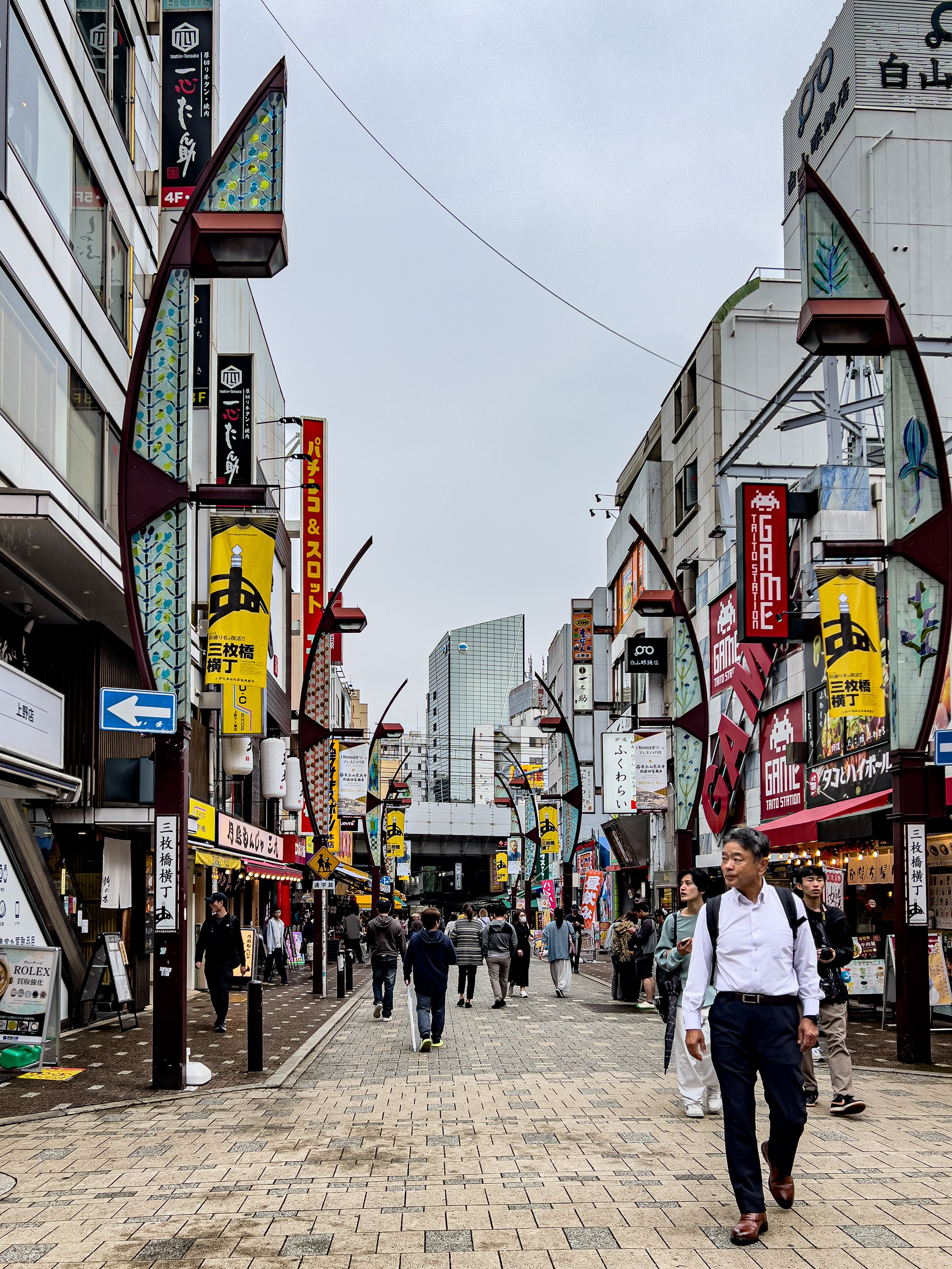 Bustling Street Scene in Taito City, Tokyo · Free Stock Photo