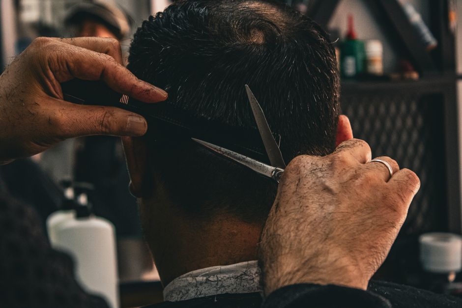 Short Haircut For Men with Square Face Highlighting Strong Features — short haircut men Singapore barber