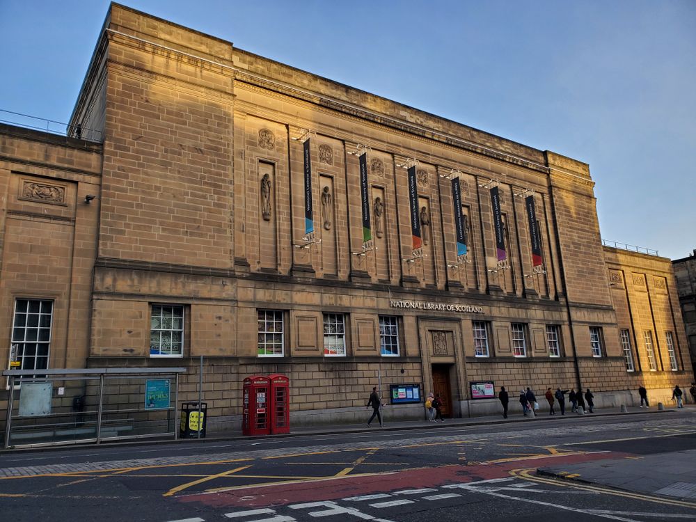 National Library of Scotland in Edinburgh · Free Stock Photo
