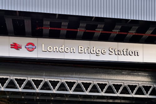 Free stock photo of london bridge, tube station