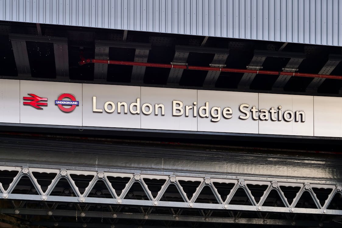 Kostenloses Stock Foto zu london bridge, u-bahnhof