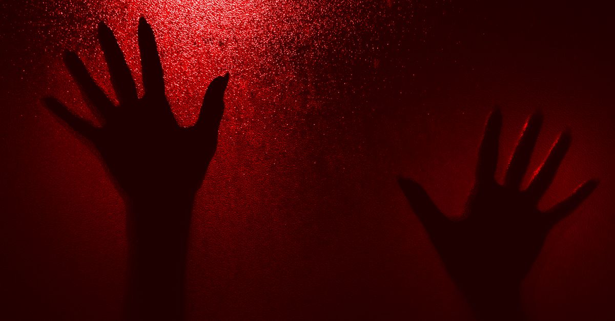 Shadowed Red Hand Shadowy Hands on Red Surface Art Photo · Free Stock Photo