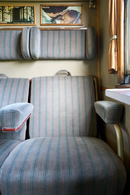 Cabin interior of the Golden Eagle Danube Express
