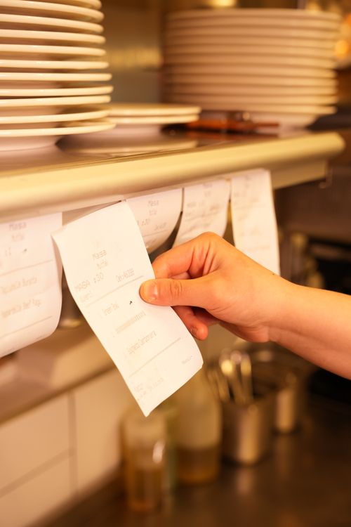 Menu Ticket Order Restaurant Kitchen Order Tickets Management · Free Stock Photo
