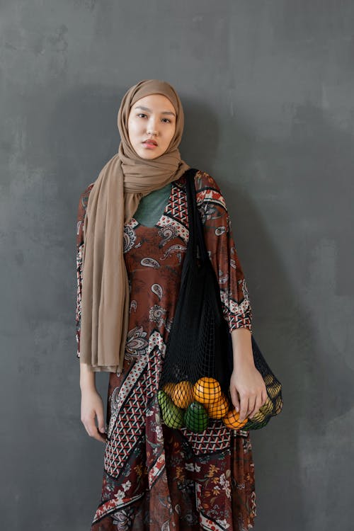 Photo Of Woman Wearing Brown Hijab