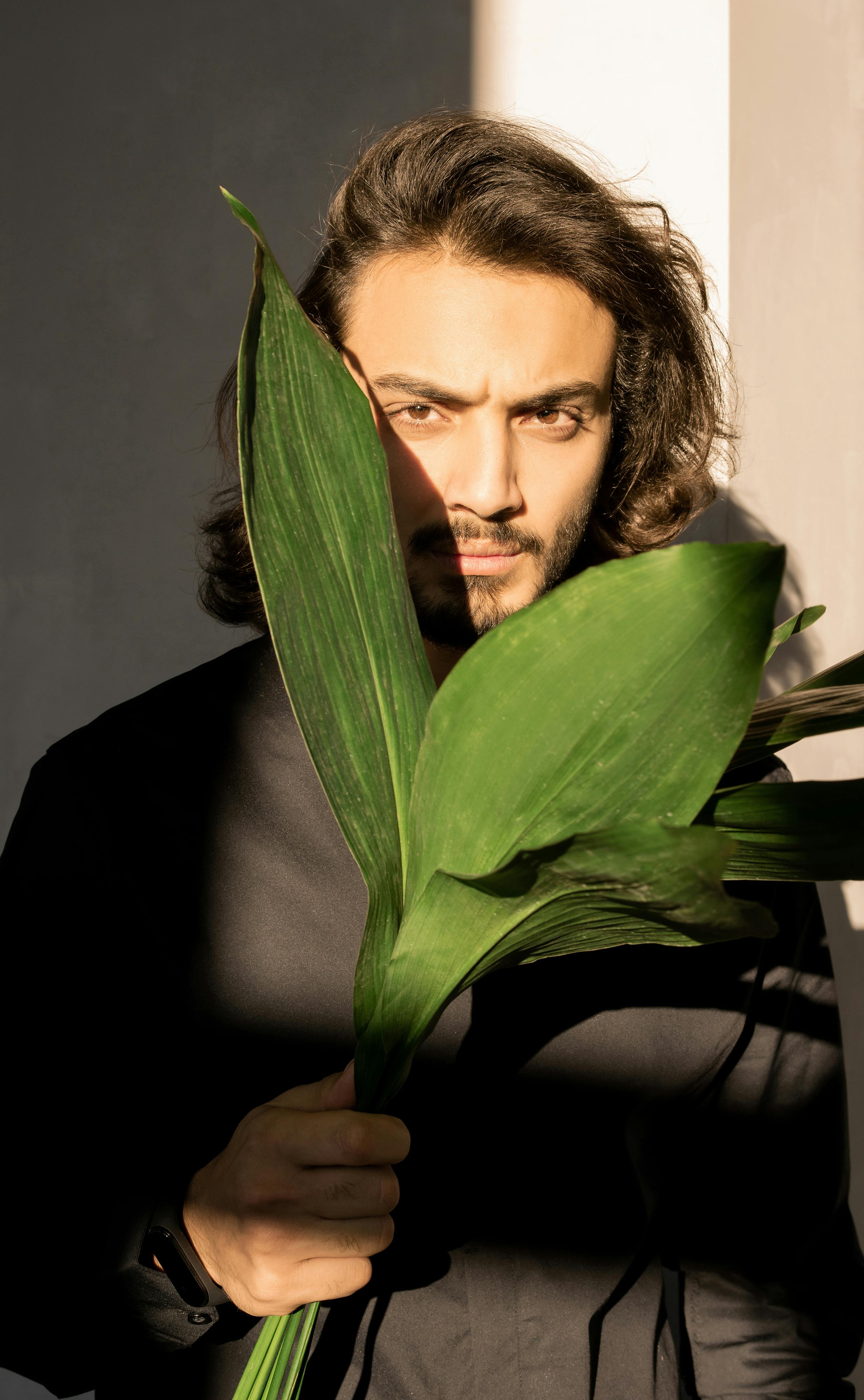 An Amazon worker in a warehouse