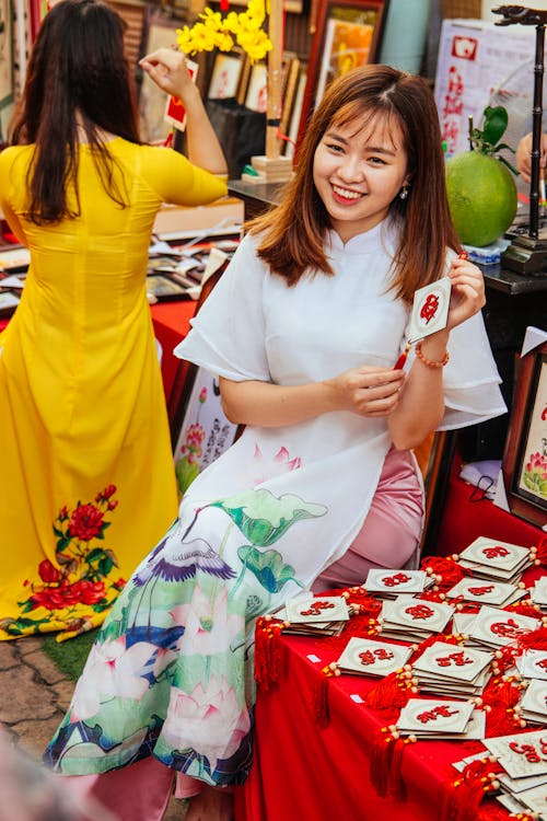 Gratis lagerfoto af ao dai, asiatisk kvinde, Asiatisk pige