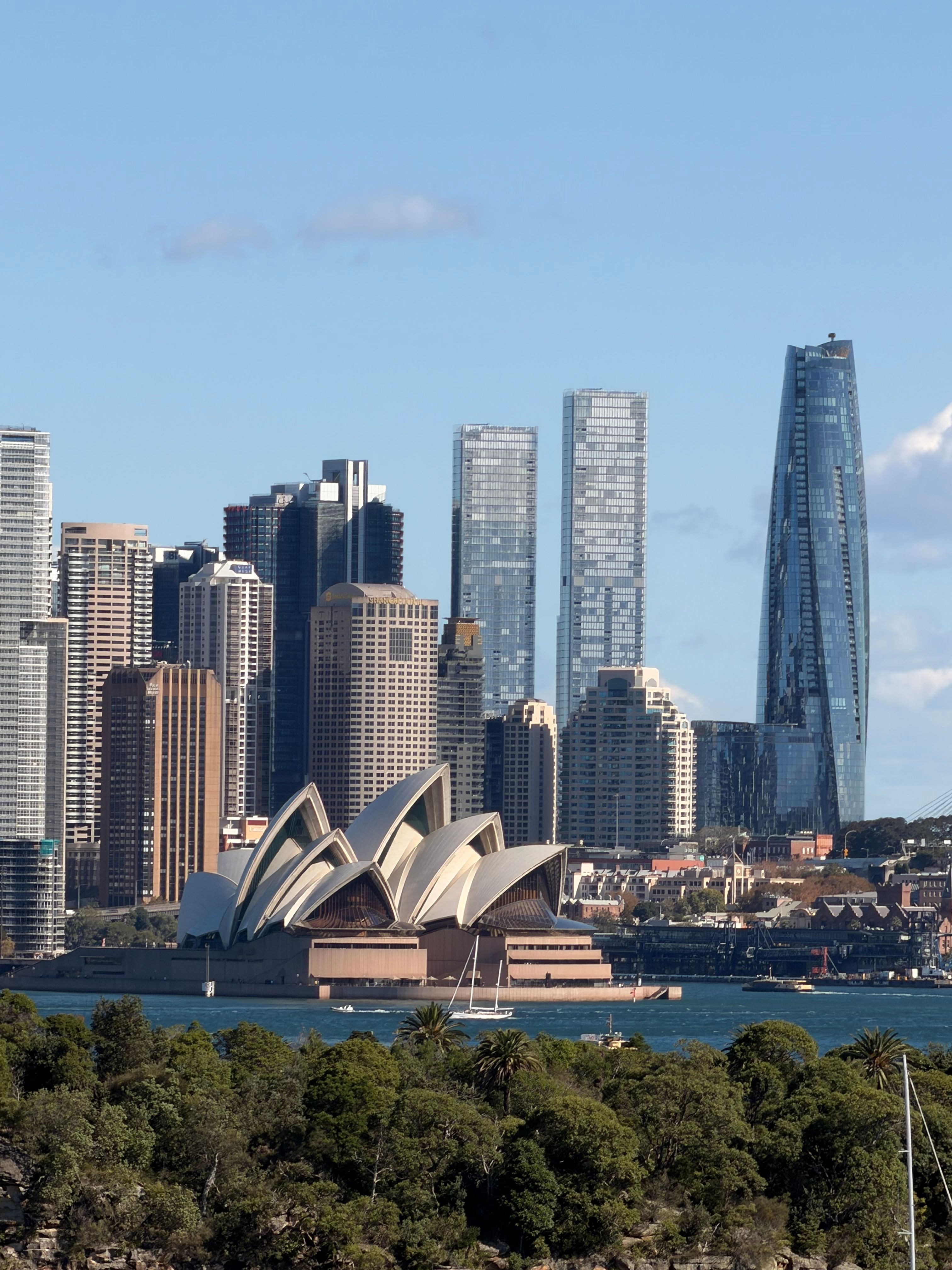 Sydney skyline untuk syarat visa Australia