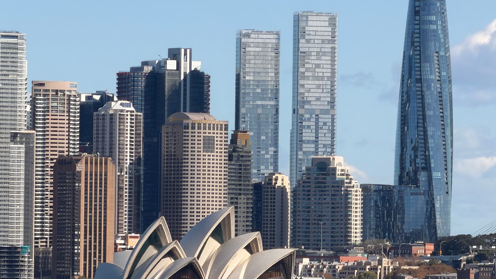 Sydney skyline untuk syarat visa Australia