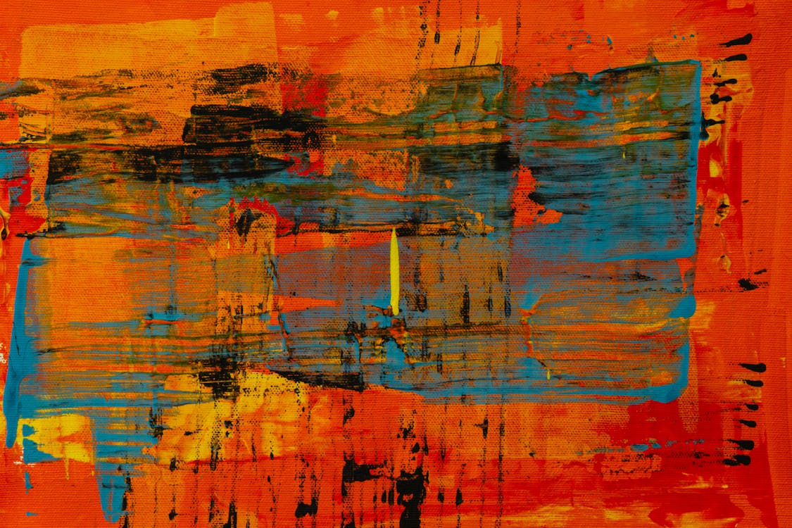 Free Close-Up Photo Of Painting Stock Photo