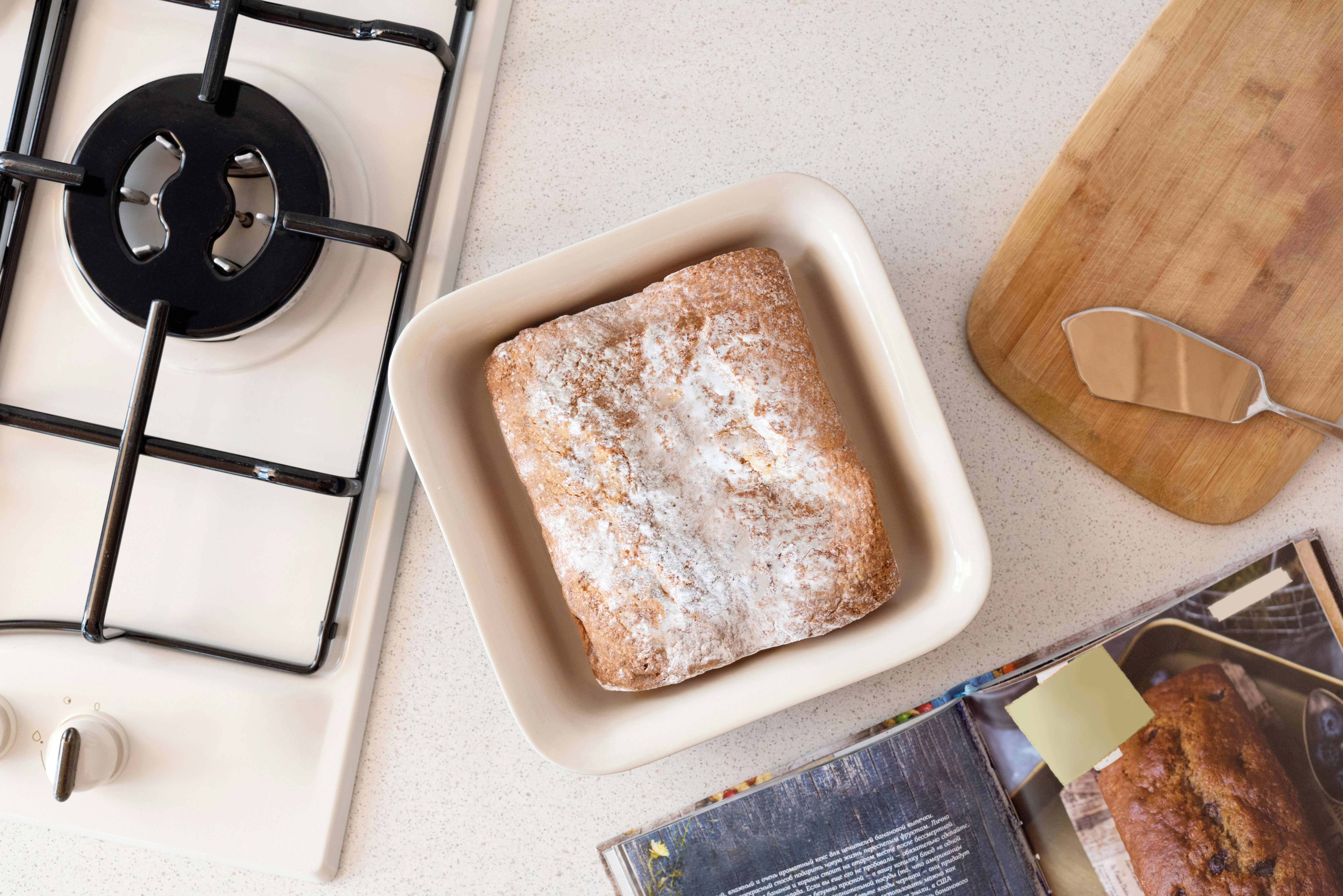 pastry on a tray