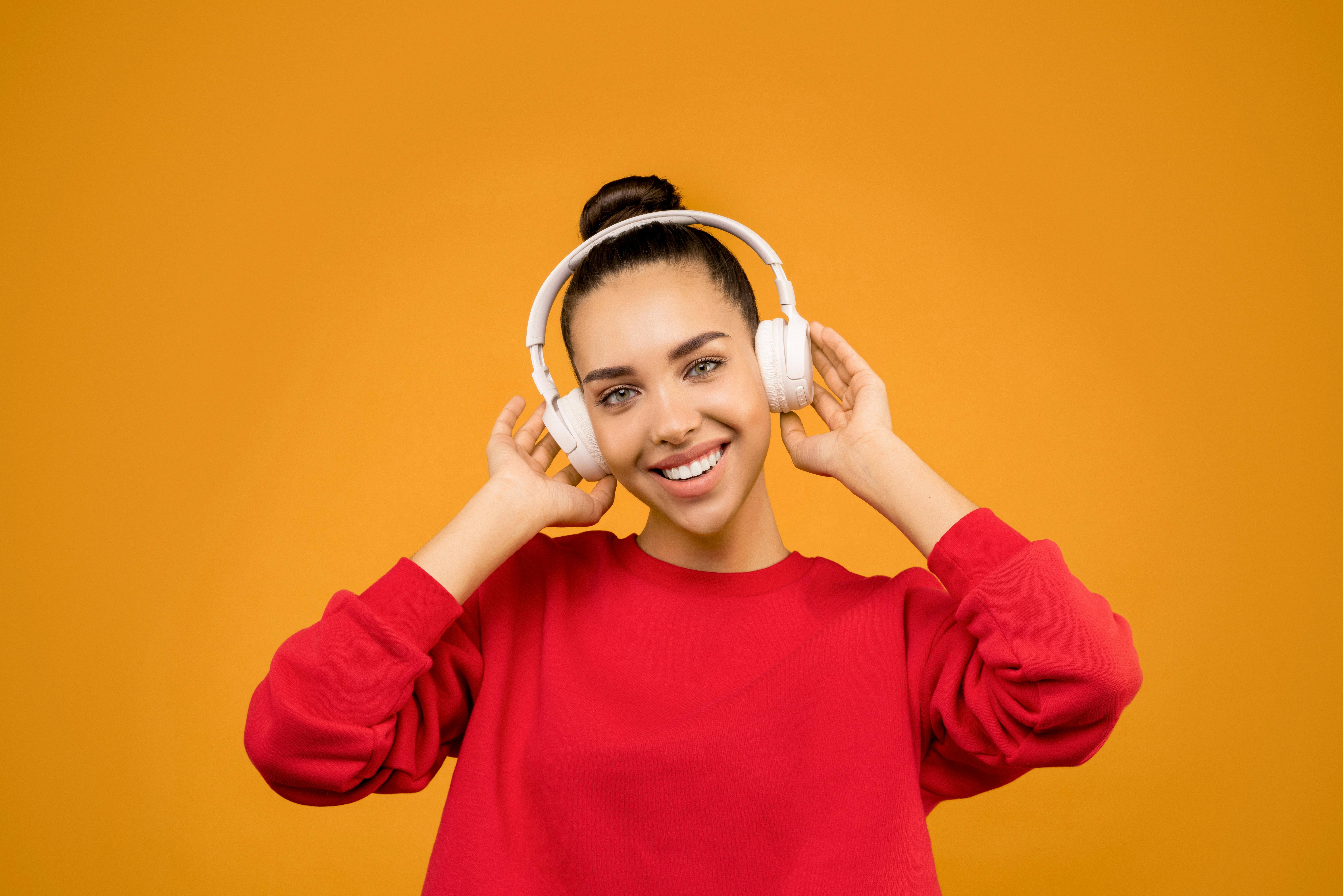 free stock photo plus size woman speaking