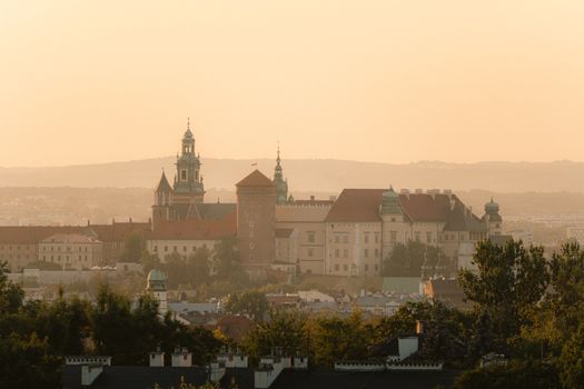 Wawel Castle and Cathedral morning — Krakow
