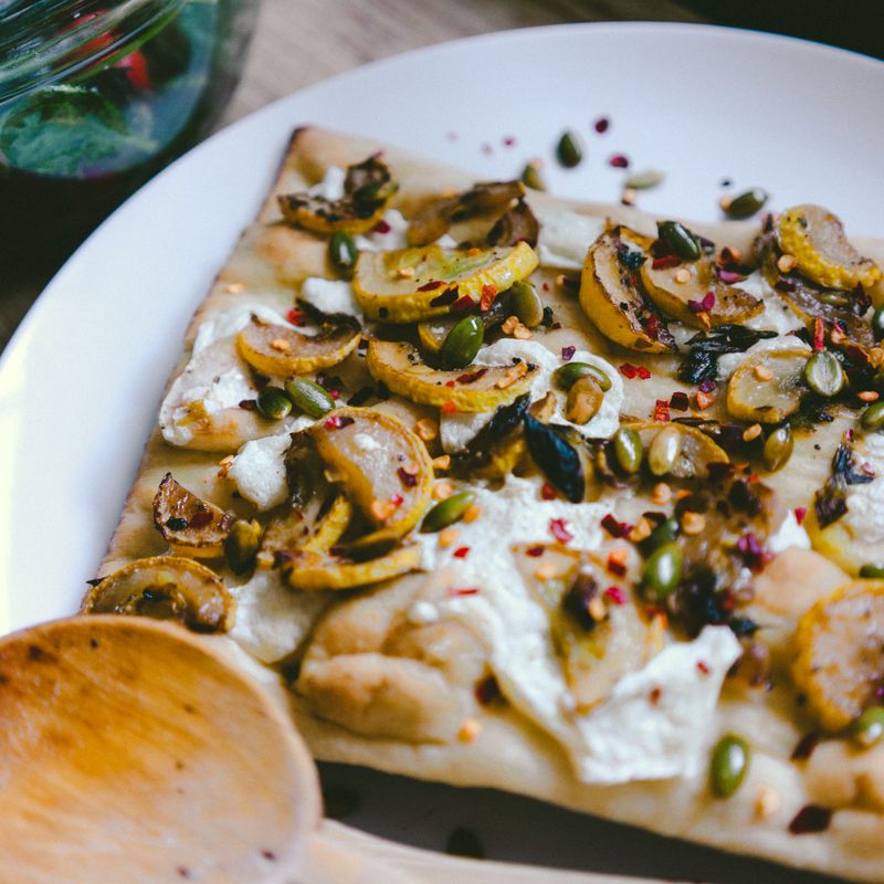 Poblano & Oaxaca Cheese Flatbread