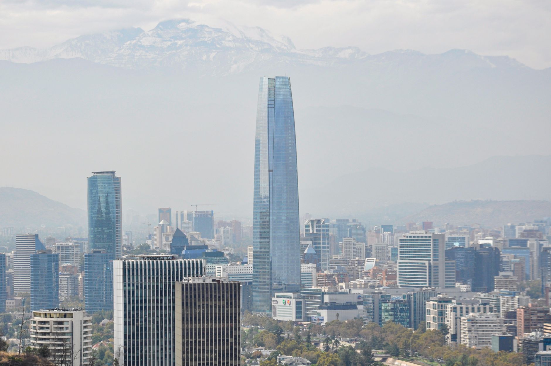 Santiago skyline