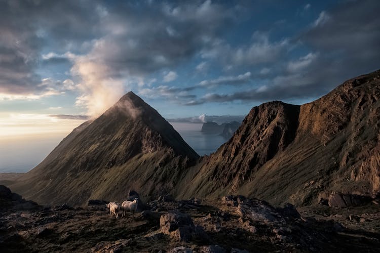 Scenic View Of Mountains