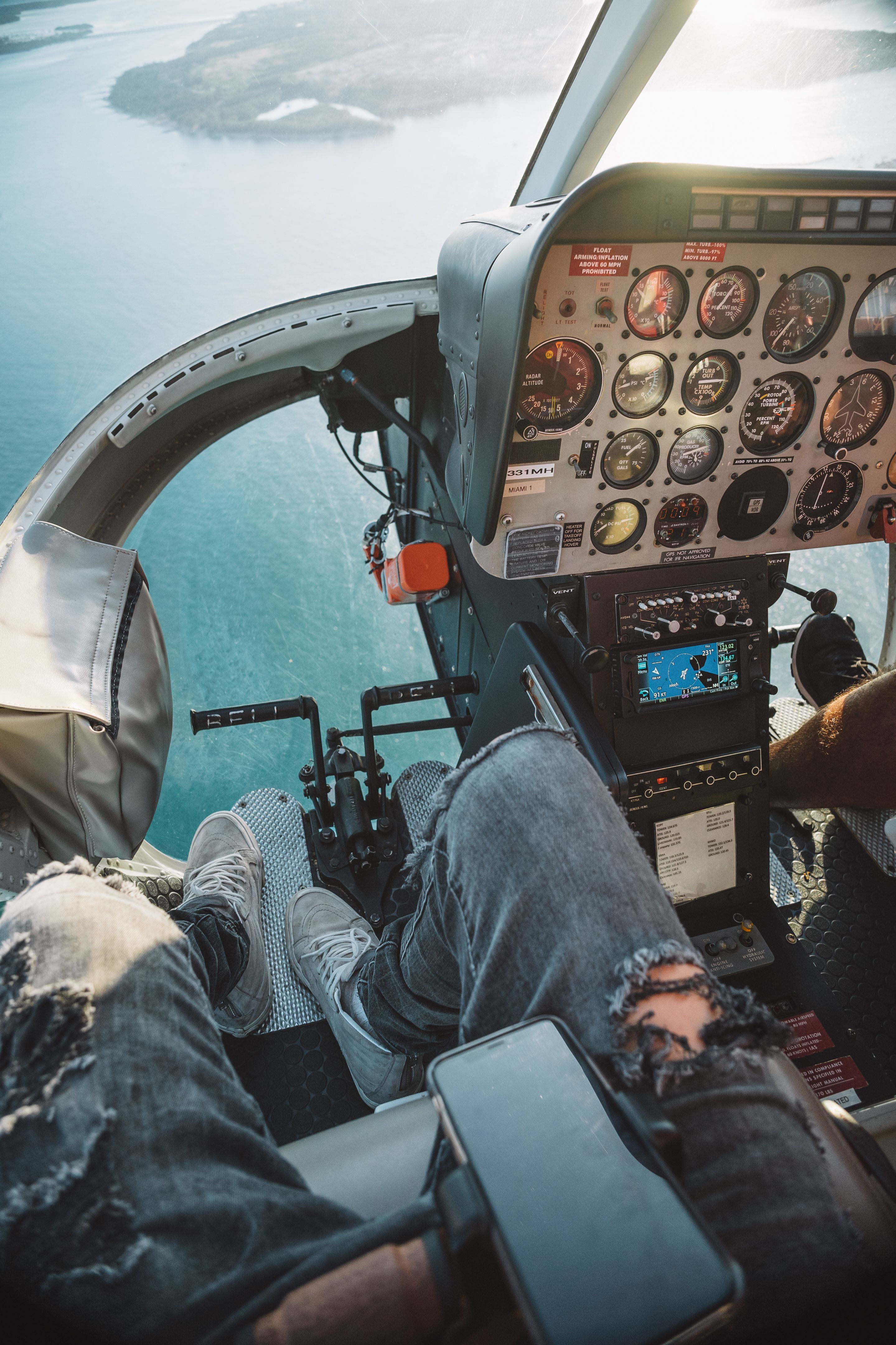 photo-of-person-riding-helicopter-free-stock-photo
