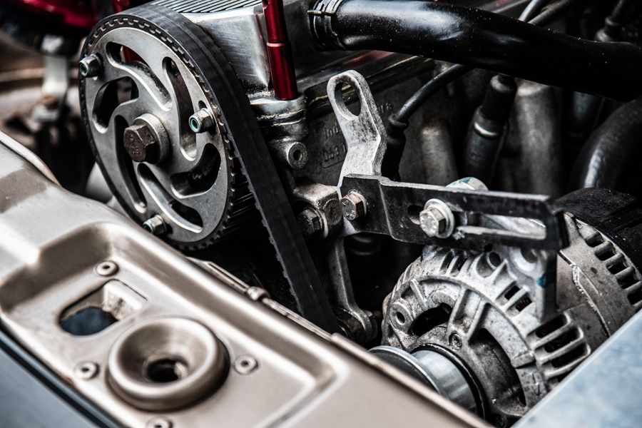 Detailaufnahme eines Motors